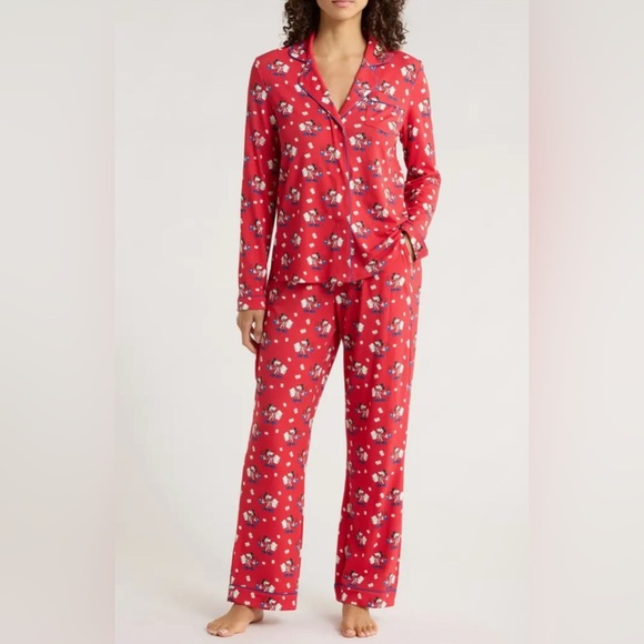 Disney Red Character Pajama Set
